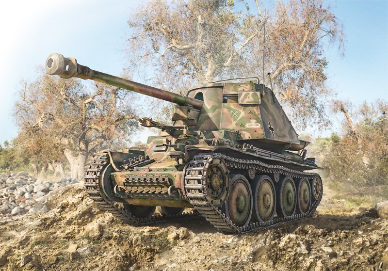 Italeri 6566 Marder III Ausf. H Sd. Kfz.138 1/35