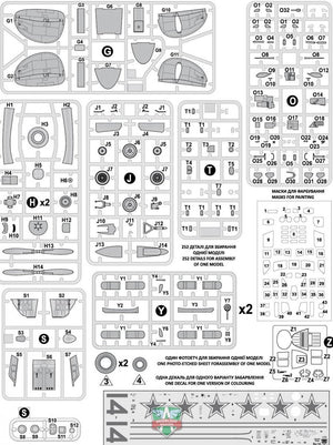 Modelsvit 72039 Beriev Be-14 All-weather SAR flying boat 1/72 – imagen 3
