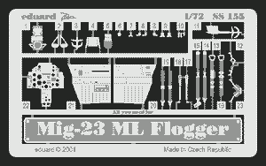 Martinet Eduard SS155 MiG-23ML 1/72 ITALERI