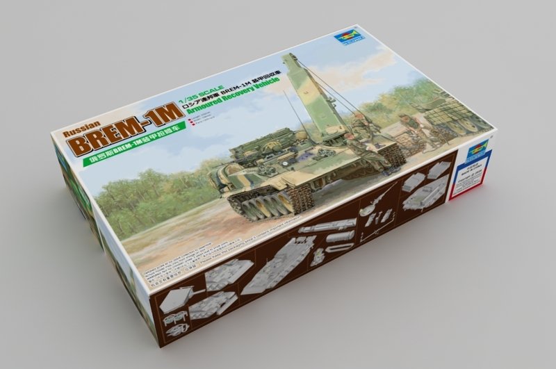 Trumpeter 09554 Russian BREM-1M Armoured Recovery Vehicle 1/35 – imagen 2