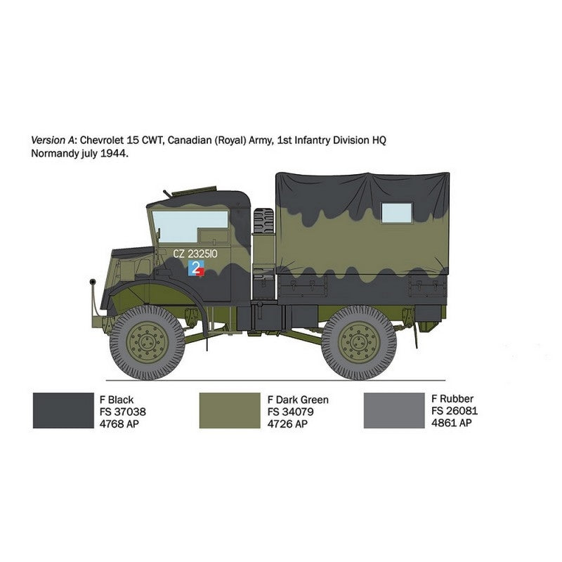 Italeri 0233 Chevrolet 15 CWT 1/35 – image 3
