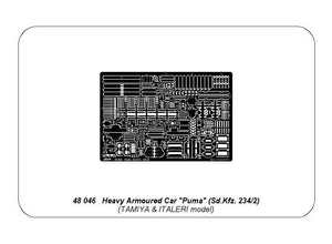Aber 48046 Puma (Sd.Kfz. 234/2) Tamiya/Italeri 1/48 – imagen 5