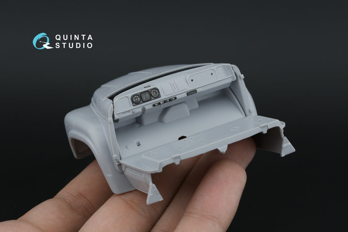 Quinta Studio QD35134 ZIL-MMZ-555 3D-Printed coloured Interior on decal paper (AVD) 1/35 – Bild 13