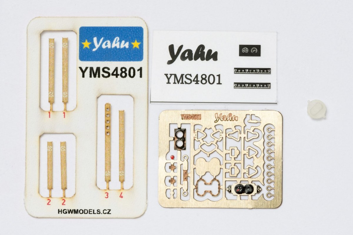 Yahu YMS4801 PZL P.11 / PZL P.24 set (Mirage) 1/48 – immagine 2