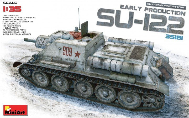 MiniArt 35181 SU-122 Première production 1/35