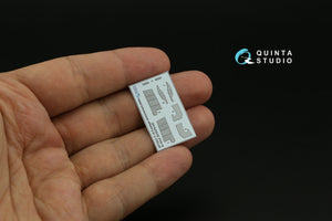 Quinta Studio QP72001 F-16 block 30/32 reinforcement plates (Revell) 1/72 – immagine 4