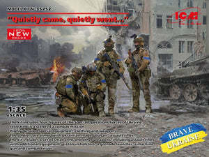 ICM 35752 “Quietly came, quietly went…” Special Operations Forces of Ukraine 1/35