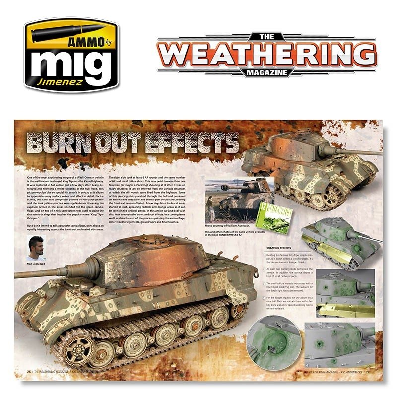 AMMO of Mig Jimenez 4508- The Weathering MAGAZINE- K.O. AND WRECKS (English Version) – immagine 2