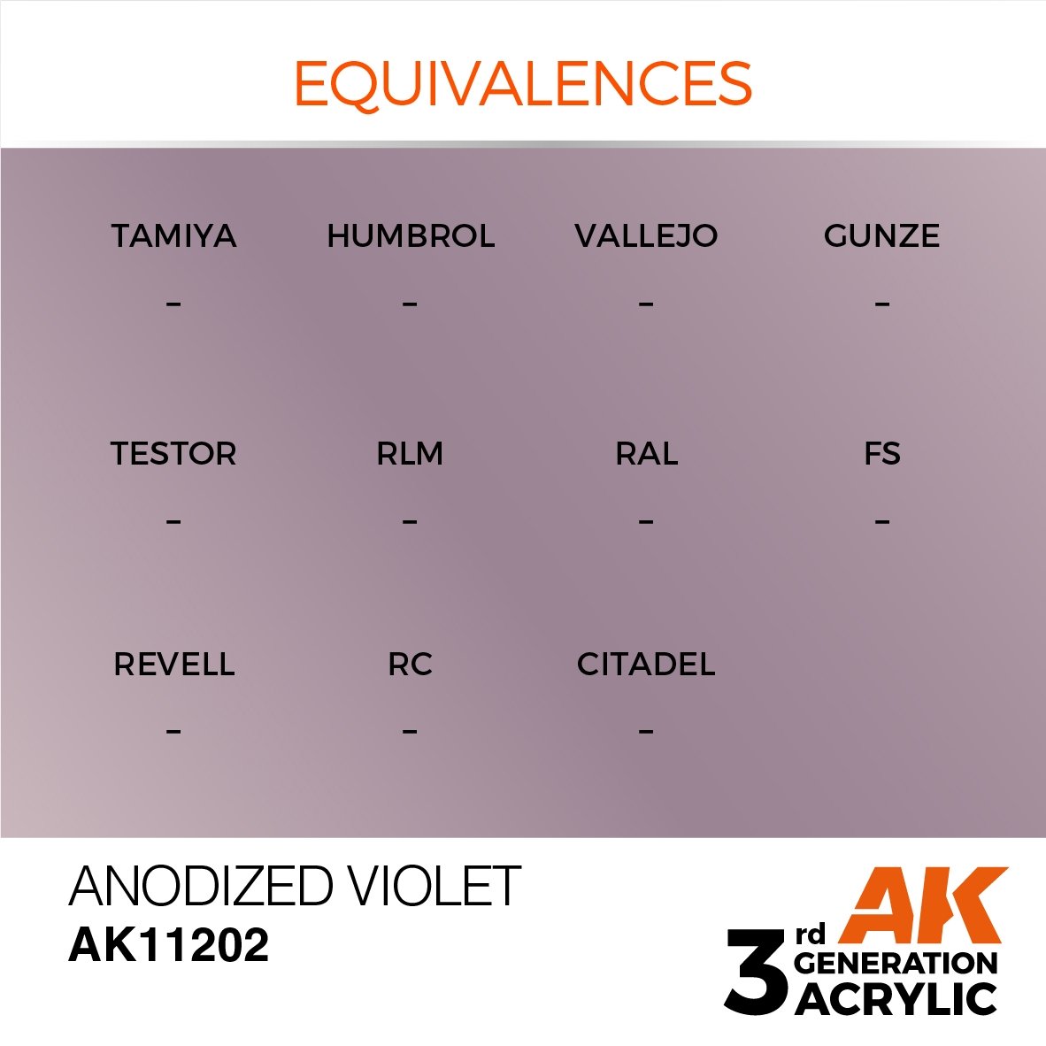 AK Interactive AK11202 ANODIZED VIOLET – METALLIC 17ml – imagen 3