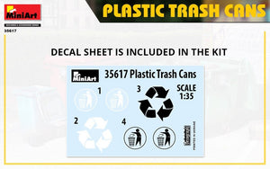 Miniart 35617 POUBELLES EN PLASTIQUE 1/35  – image 3