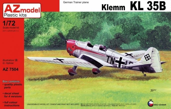 Modèle AZ7504 Klemm KL 35B