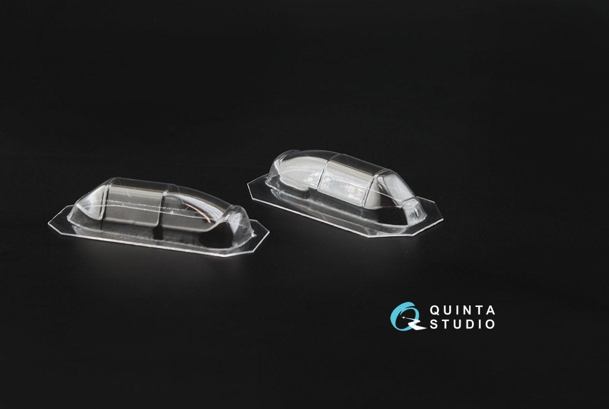 Quinta Studio QC48001-S Yak-3 vacuformed clear canopy 1 pcs (for 4814 Zvezda kit) 1/48 – imagen 4