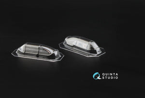 Quinta Studio QC48001-S Yak-3 vacuformed clear canopy 1 pcs (for 4814 Zvezda kit) 1/48 – imagen 4