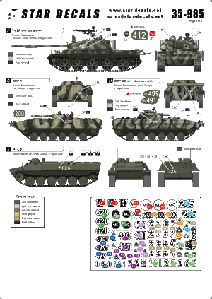 Star Decals 35-985 South Ossetia War 2008 1 1/35 – imagen 2