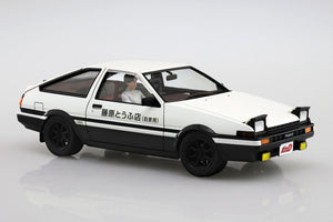 Aoshima 05954 Fujiwara Takumi AE86 Trueno (Version Projet-D) avec figurine 1/24 – image 2