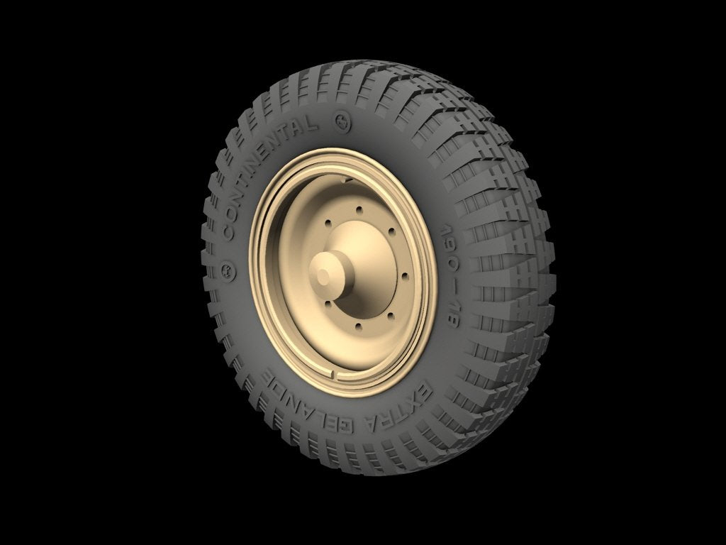 Panzer Art RE35-141 Drive wheels for Sd.Kfz 11 &amp;amp;251 (Gelande Pattern A) 1/35 – imagen 2