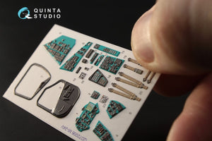 Quinta Studio QD72006 Mi-24V 3D-Printed &amp;amp; coloured Interior on decal paper (for Zvezda kit) 1/72 – Bild 3