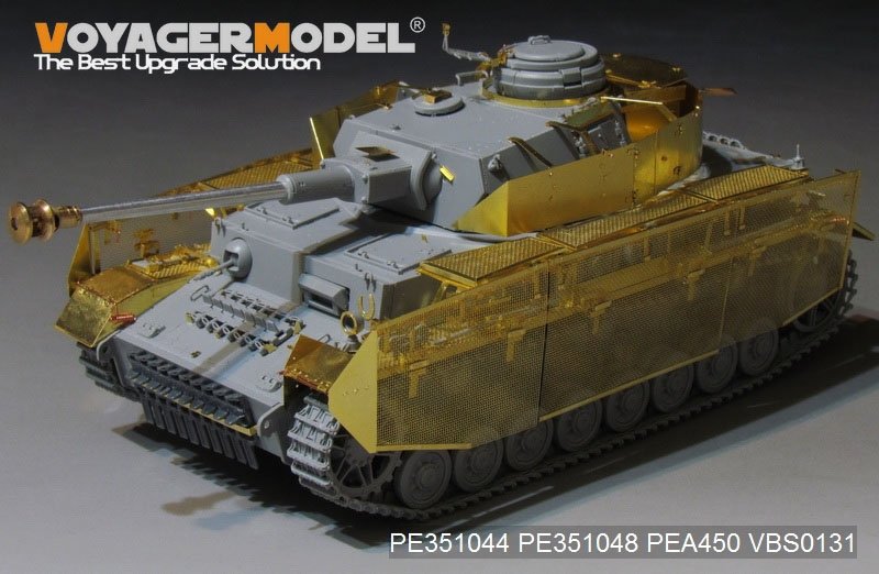 Voyager Model PE351044 WWII German Pz.Kpfw.IV Ausf.J（LateProduction）Basic For Border BT-008 1/35 – immagine 24