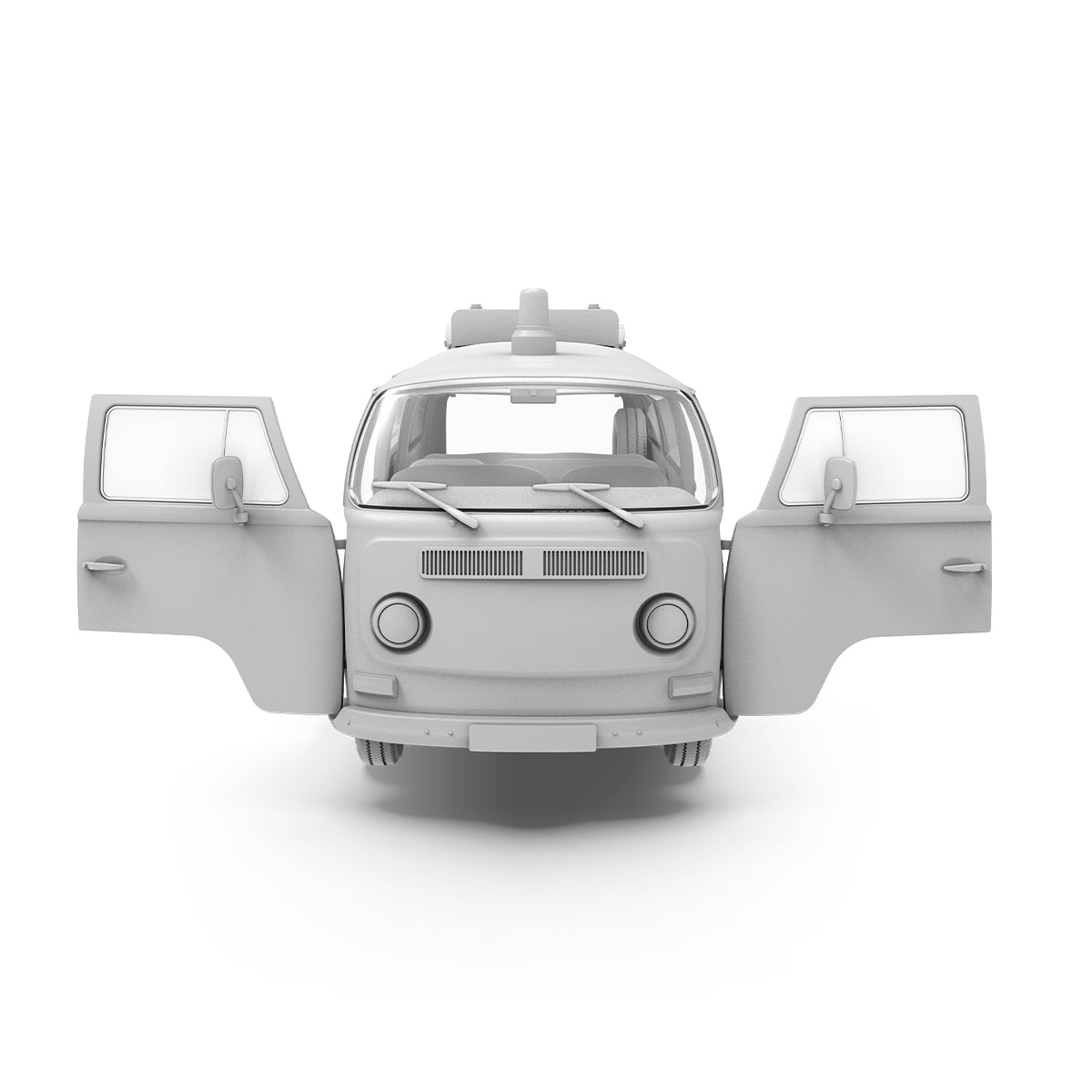 AK Interactive AK35033 T2 MODEL 1967 AIRPORT BUS 1/35 – imagen 7