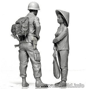 Master Box 3599 US Marines &amp;quot;Patrolling&amp;quot; (Vietnam War series) 1/35 – imagen 12