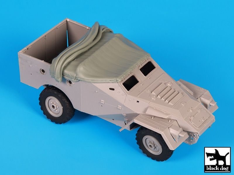 Black Dog T35134 BTR 40 rolled canvas 1/35 – immagine 5
