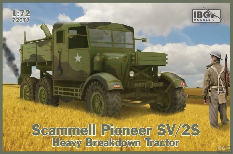 IBG 72077 Tracteur de dépannage lourd Scammell Pioneer SV/2S 1/72