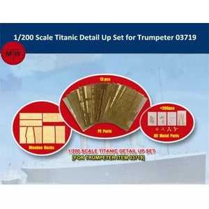 I Love Kit 66600 Titanic Detail Up Set Trumpeter 03719 1/200 – zdjęcie 2