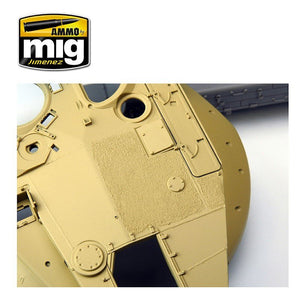 Ammo of Mig 2033 ANTI-SLIP PASTE - SAND COLOR FOR 1/35 – imagen 7