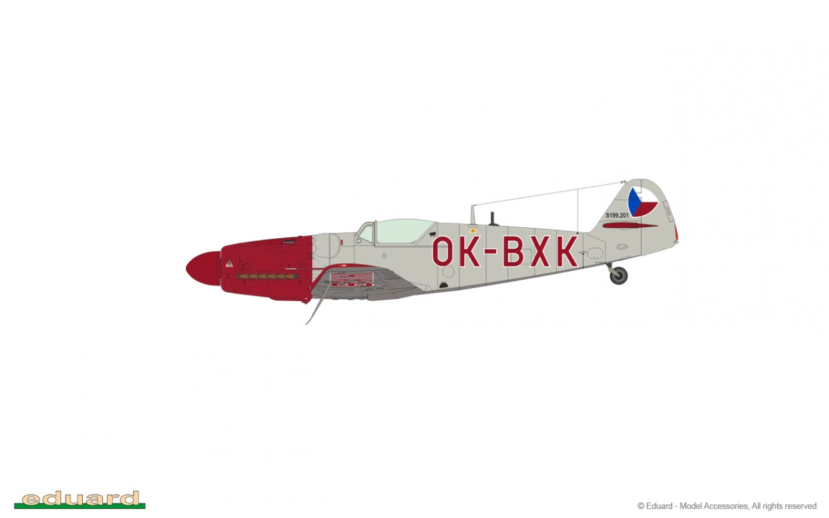 Eduard 7471 Avia S-199 bubble canopy 1/72 – zdjęcie 12