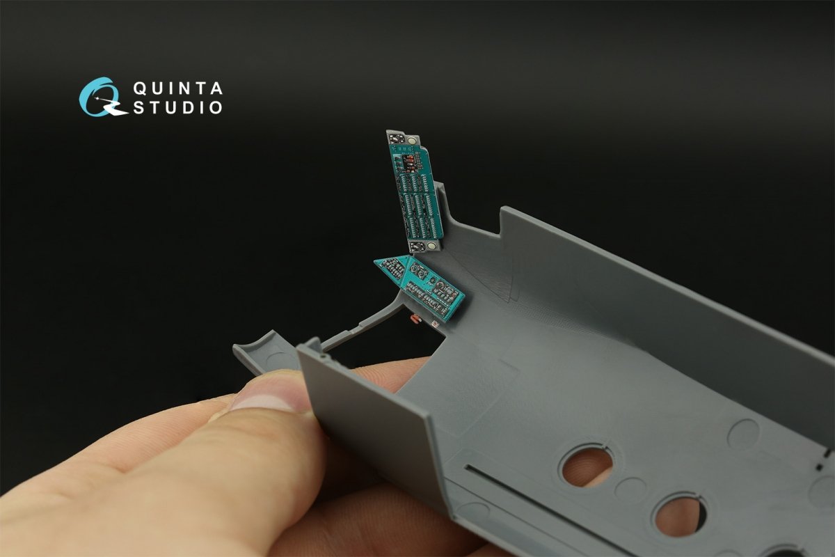 Quinta Studio QD48380 Mi-8MT 3D-Printed &amp;amp; coloured Interior on decal paper (AMK) 1/48 – imagen 11