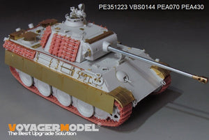 Voyager Model PE351223 WWII German Panther G Late ver.Basic For MENG TS-054 1/35 – imagen 8