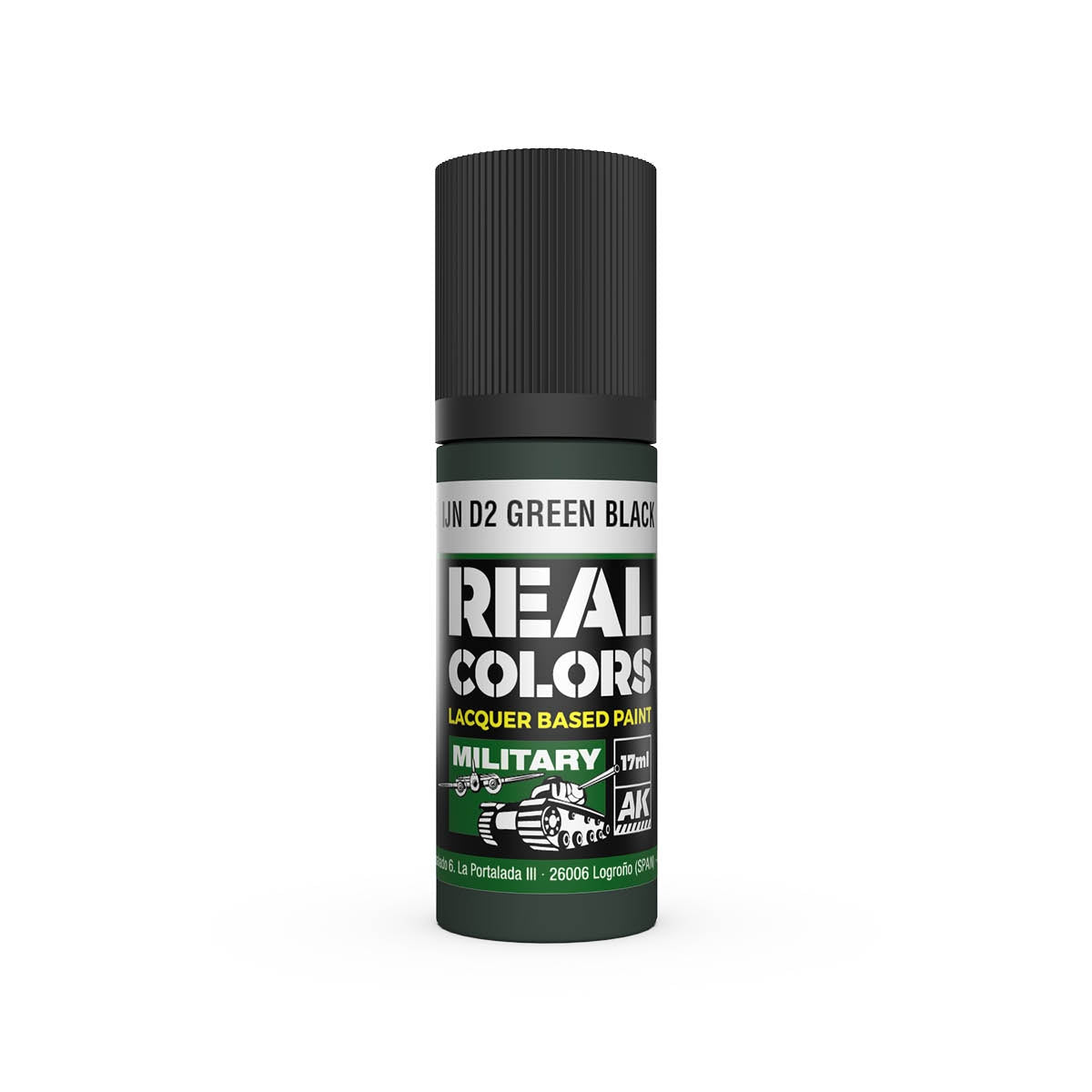 AK Interactive RC955 IJN D2 Green Black 17 ml – zdjęcie 3