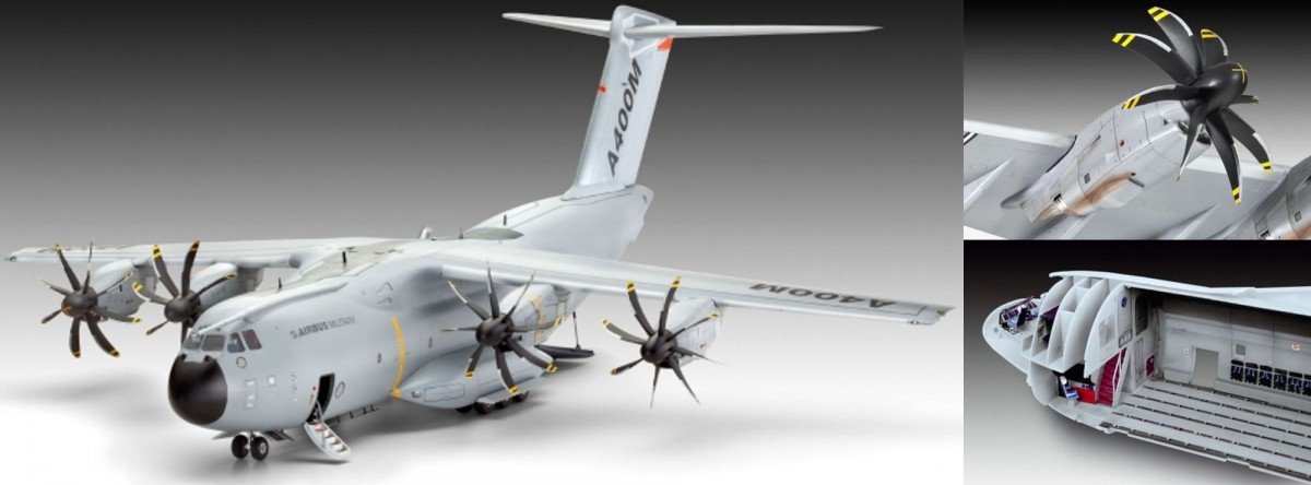 Revell 04800 Airbus A400M &amp;quot;Grizzly&amp;quot; 1/72 – immagine 3