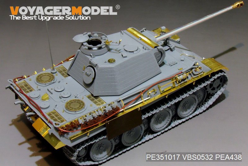 Voyager Model PE351017 WWII German Panther G Early ver.Basic upgrade set (For TAKOM 2119/2134) 1/35 – immagine 9