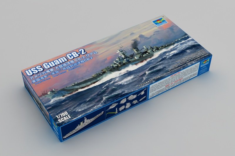 Trumpeter 06739 USS Guam CB-2 1/700 – zdjęcie 2