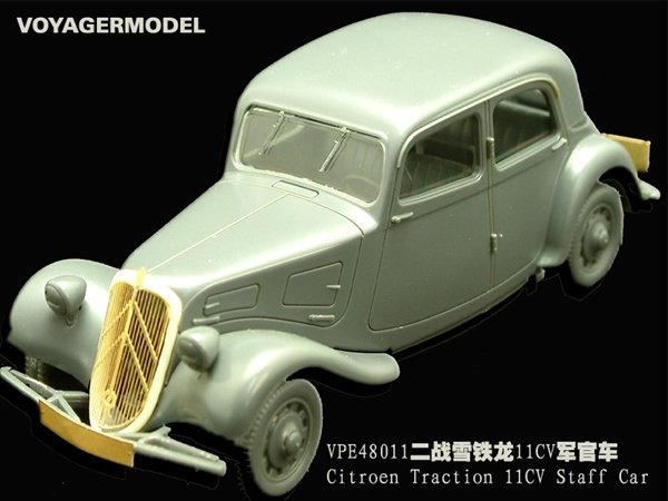 Voyager Model VPE48011 Citroen Traction 11CV Staff Car 1/48 – imagen 2