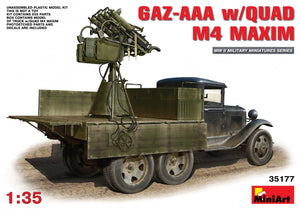 MiniArt 35177 GAZ-AAA w/QUAD M4 MAXIM 1/35