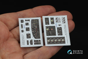 Quinta Studio QDS-48561 Boeing B-17G 3D-Printed &amp;amp; coloured Interior on decal paper (HK models) (small version) 1/48 – imagen 3