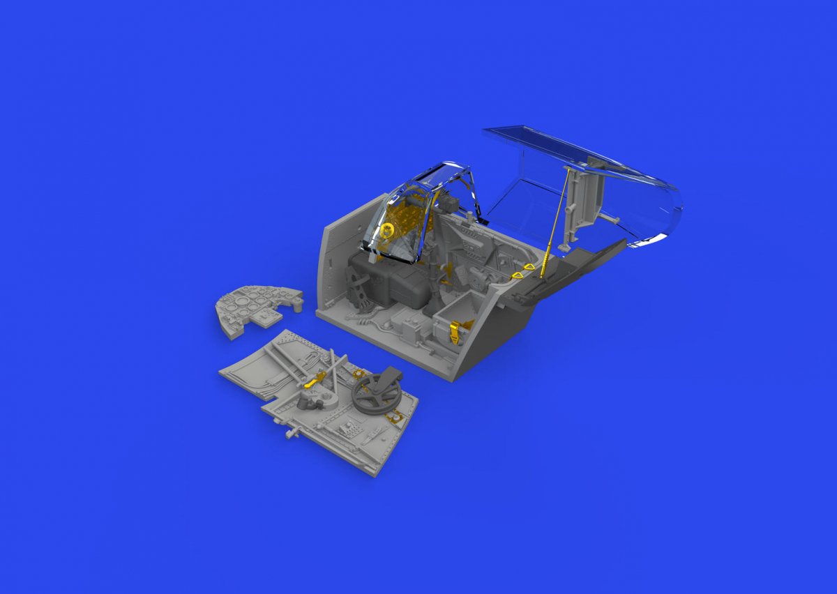 Eduard 648926 Bf 109G-10 cockpit PRINT Eduard 1/48 – imagen 3