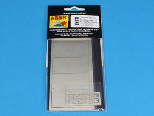 Aber 25011 Side skirts for Panther G/Jagdpanther 1/25 – Bild 6
