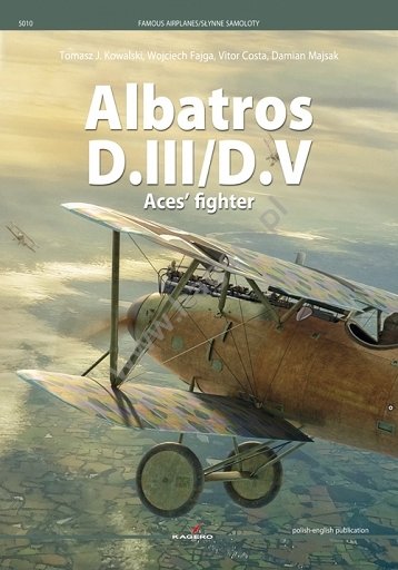 Kagero 5010 Albatros D.III/DV Aces' fighter EN/PL