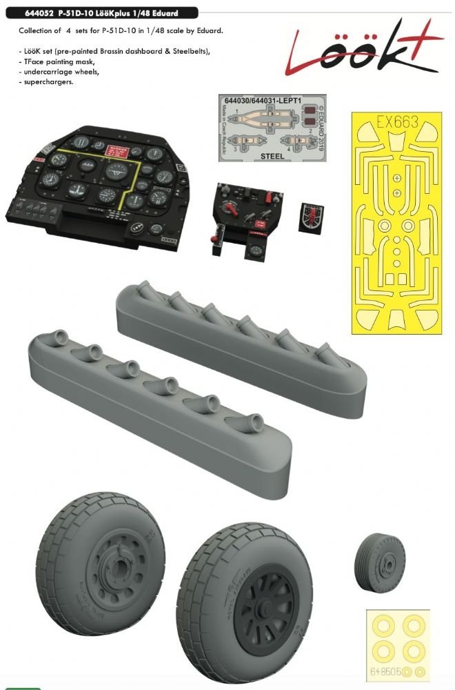 Eduard 644052 P-51D-10 LööKplus EDUARD 1/48 – zdjęcie 2