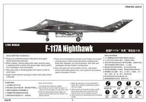 Trumpeter 03219 F-117A Nighthawk 1/32 – zdjęcie 2