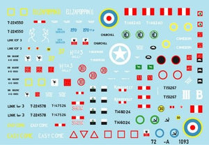 Star Decals 72-A1093 British Shermans in Italy. Sherman Mk IIA (76mm), Sherman Mk III, Sherman MK III DD. 1/72 – imagen 2