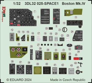 Eduard 3DL32025 Boston Mk. IV SPACE HONG KONG MODELS 1/32 – Bild 3