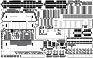 Pontos 35006F1 USS CV-9 Essex 1943 Detail Up Set 1/350 – imagen 18