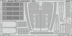 Eduard 32377 Mosquito Mk. IV exterior/ engines 1/32 HK MODELS – imagen 2