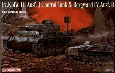 Dragon 9054 PzKpfw. III J + Borgward IV. B 1/35