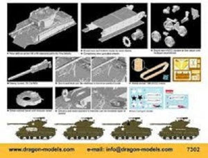 Dragon 7302 M4A3E8 (76) W Sherman – image 2