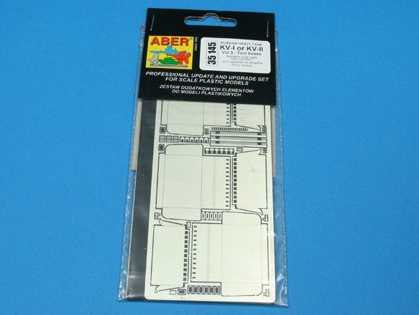 Aber 35145 Soviet heavy tank KWI or KV-II part 3 tool boxes (TAM) (1/35) – image 3